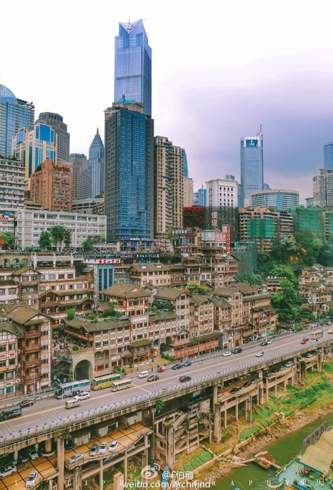 Những kiến trúc tầng trồng tầng tại Trùng Khánh