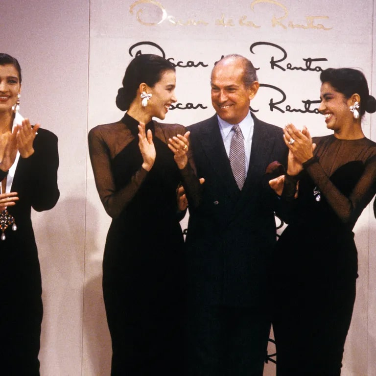 Oscar de la Renta năm 1988.