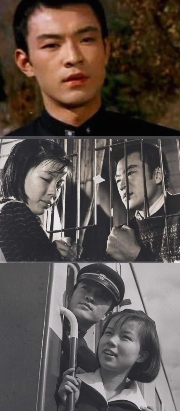 Cô Ye Jin với nam tài tử Lee Deok Hwa trong phim Never Forget Me (1976). Nam diễn viên Lee Deok ...