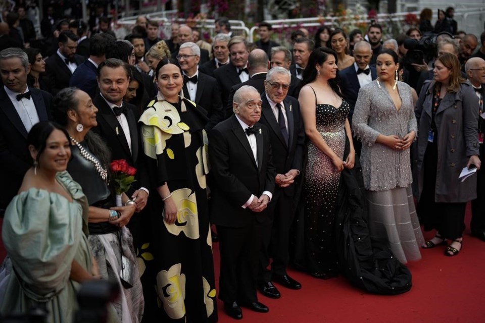 Martin Scorsese cùng dàn diễn viên tại Cannes