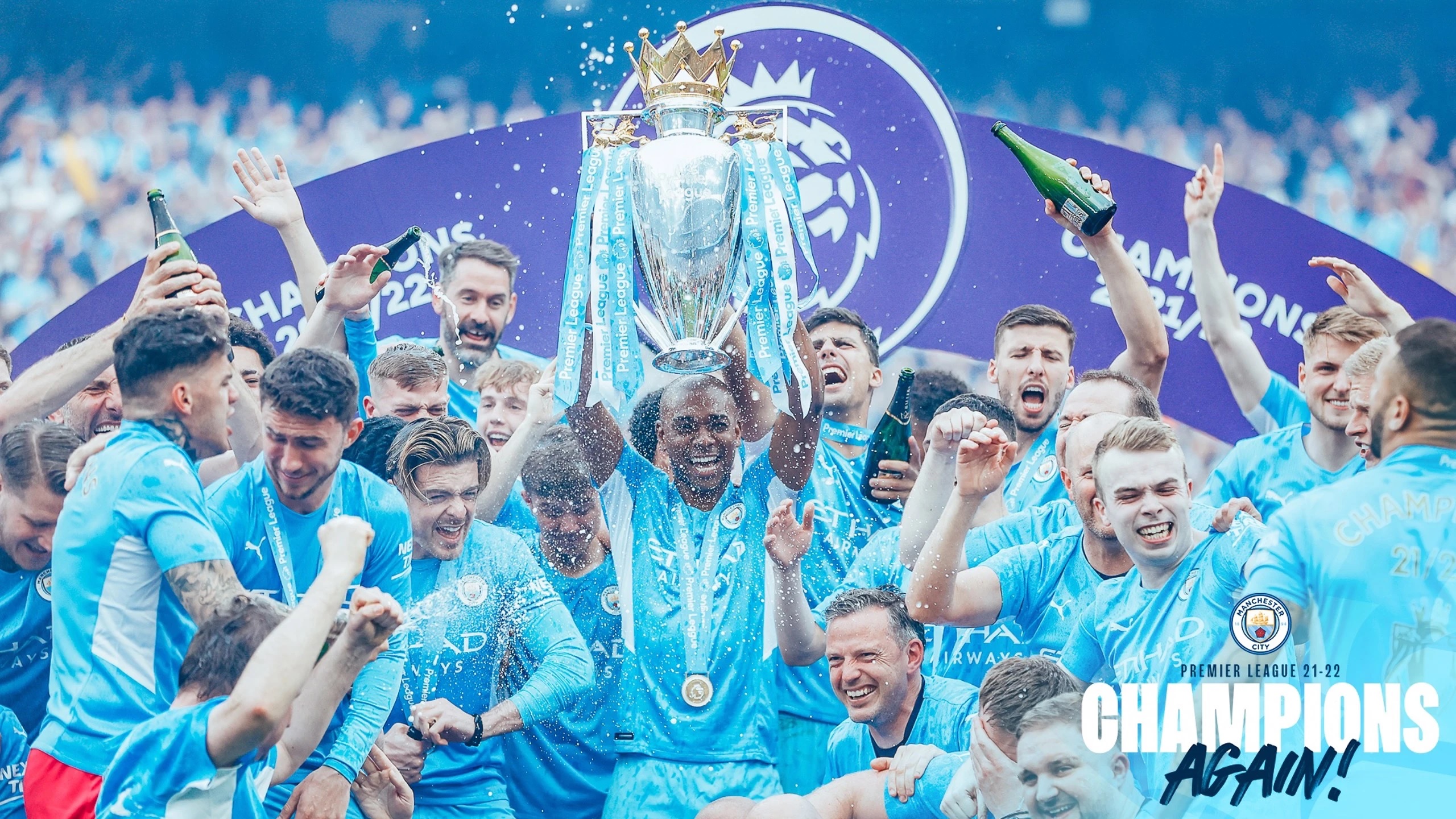 Nhà vô địch của mùa giải 2021/22: Manchester City