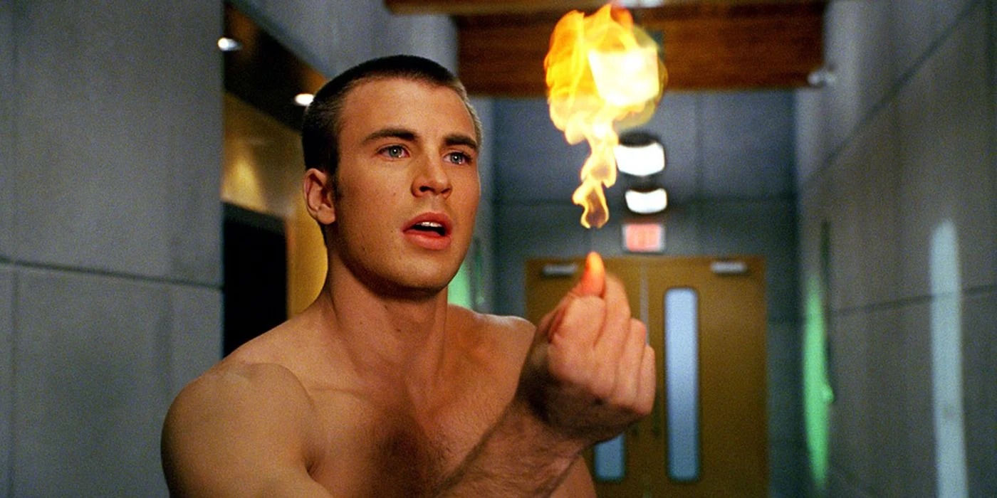 siêu anh hùng nóng bỏng (theo cả nghĩa đen lẫn bóng) trong Fantastic Four.