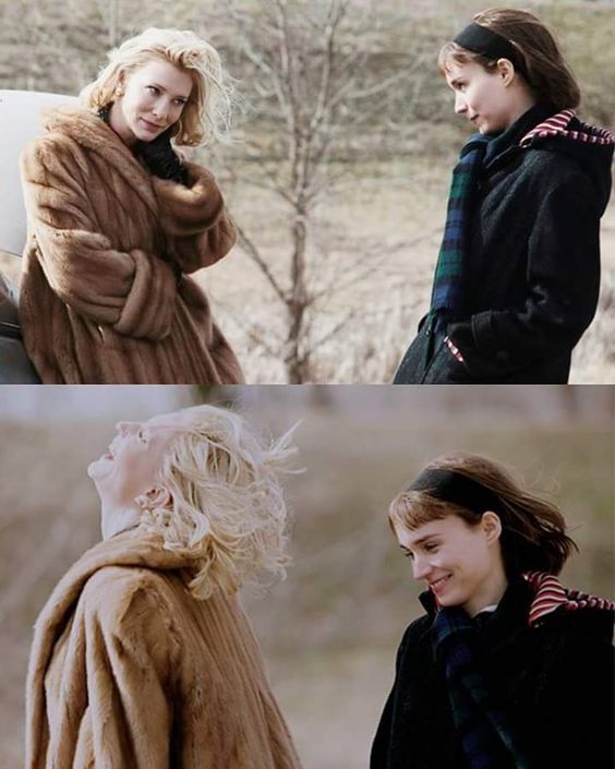 Cate Blanchett và Rooney Mara trong Carol