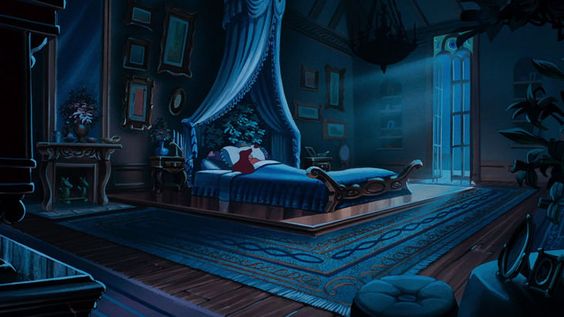 Phòng ngủ của Ariel và Eric trong Lâu đài của Hoàng tử Eric