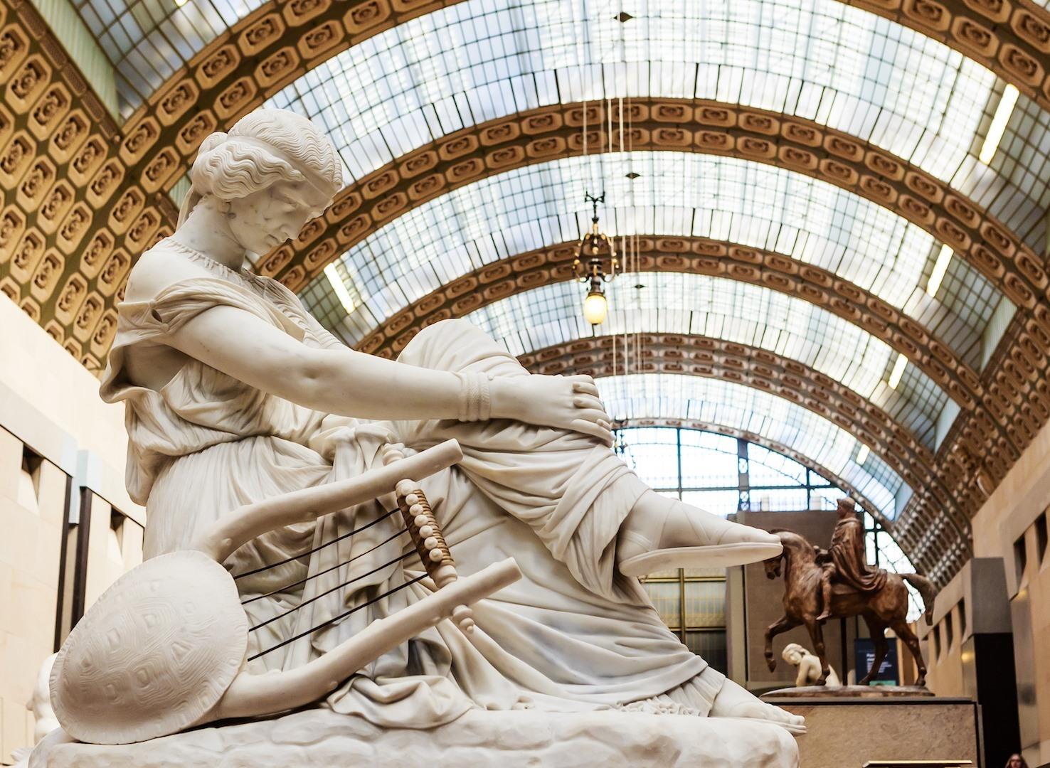 Các tác phẩm nghệ thuật nổi tiếng được trưng bày tại Musée d’Orsay. Ảnh: Internet
