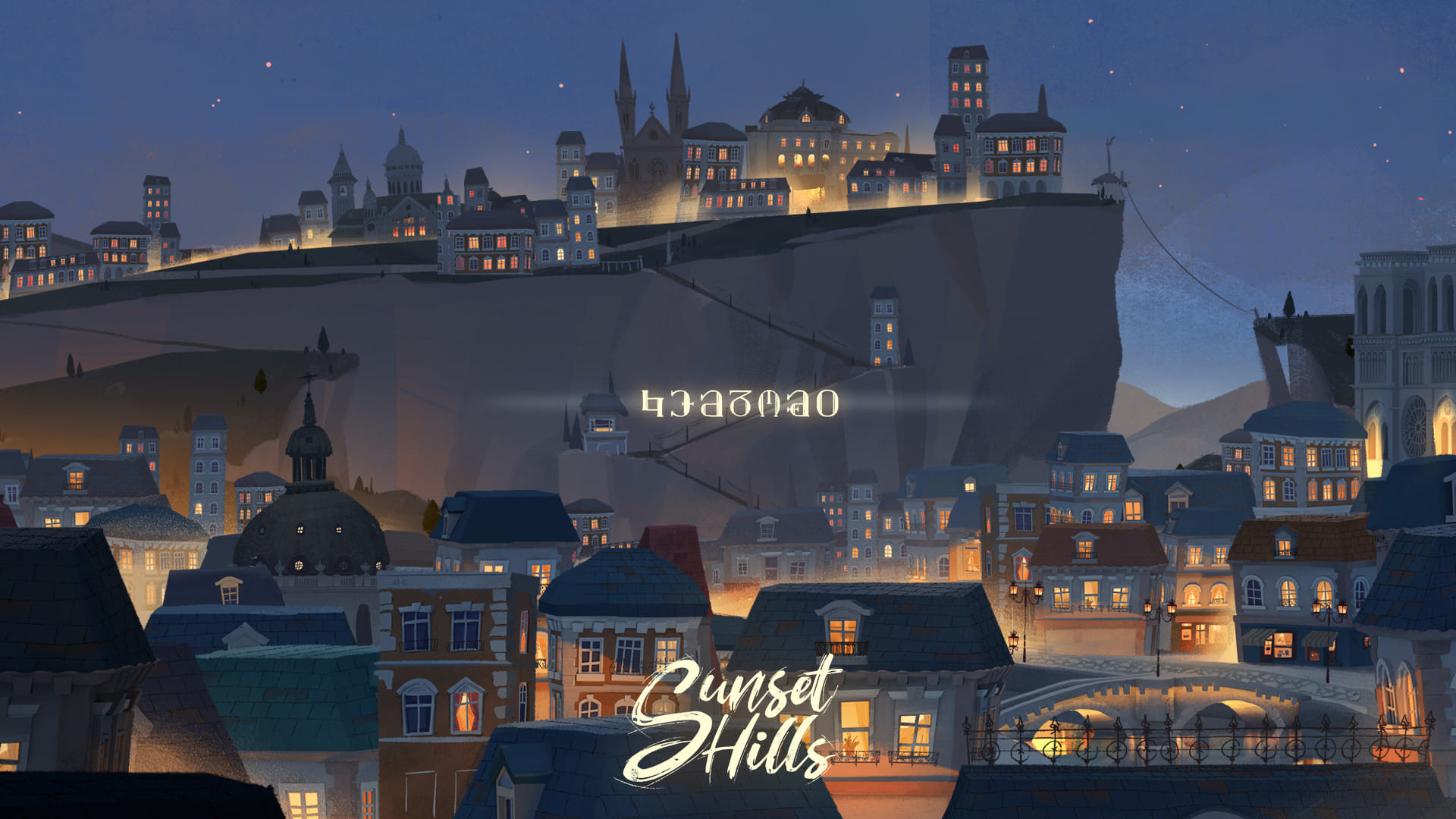 Sunset Hill - game phiêu lưu giải đố vẽ tay cực đẹp