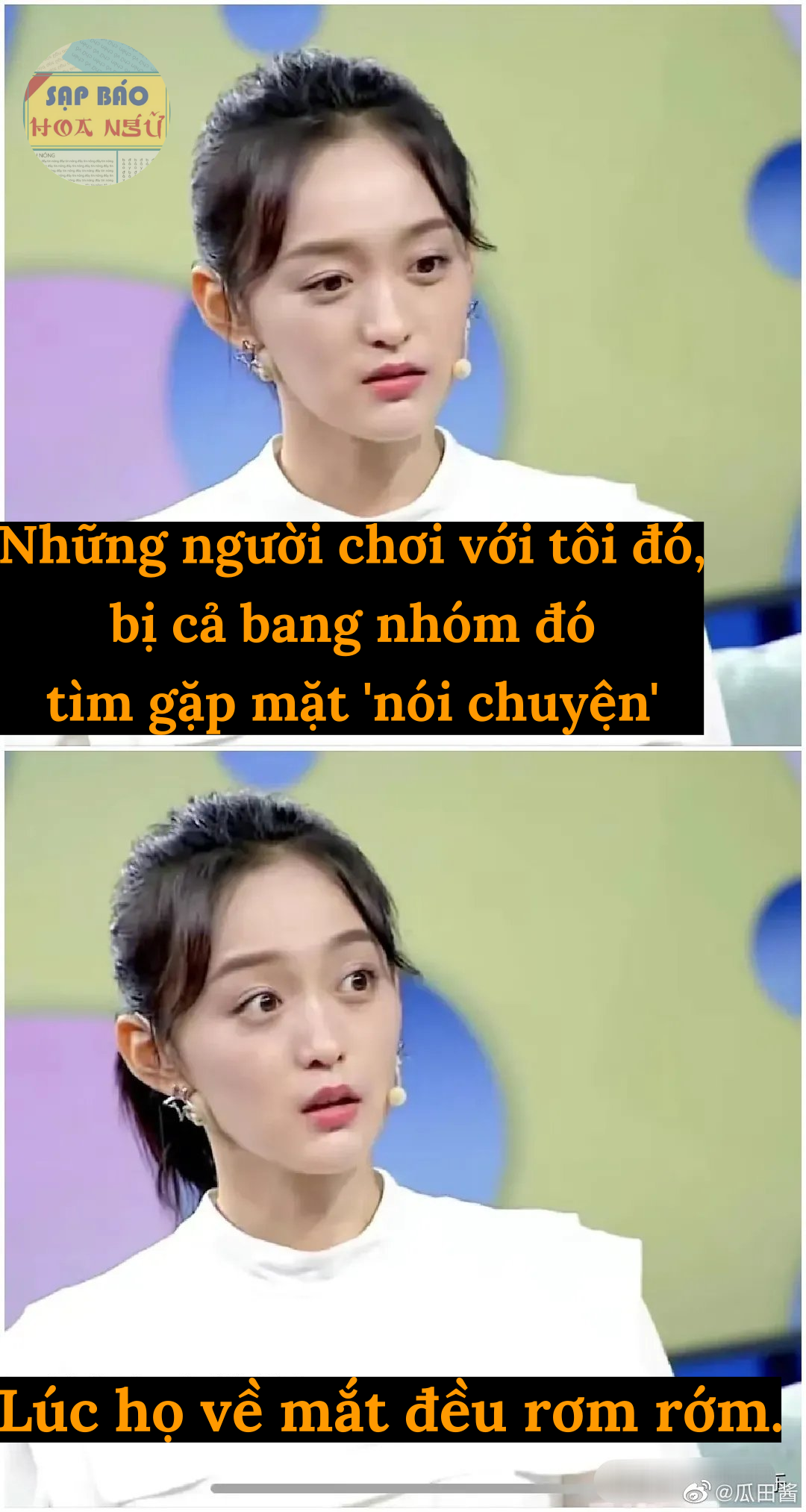 Chia sẻ của nữ diễn viên gây chú ý