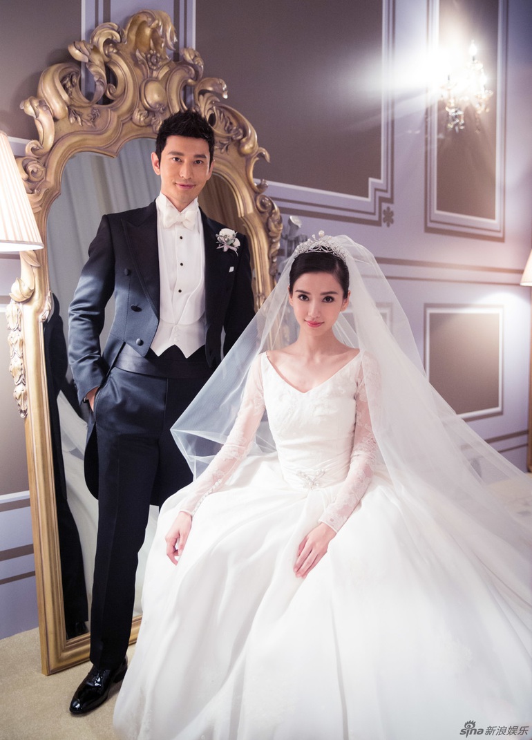 Ảnh cưới của Huỳnh Hiểu Minh và AngelaBaby