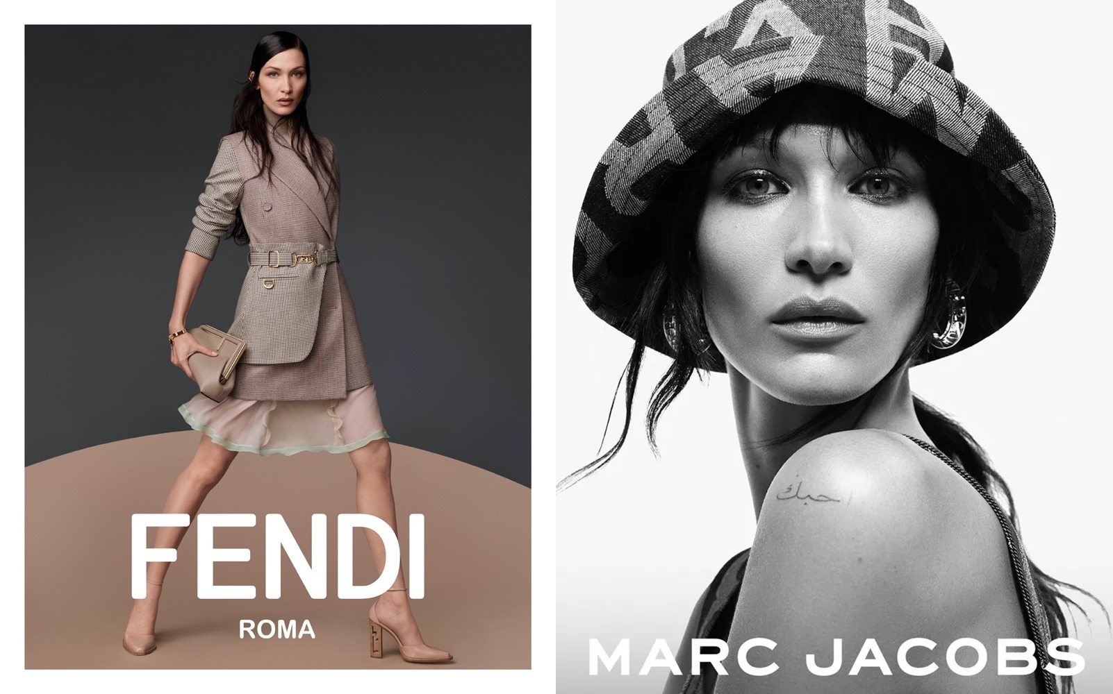 Cô nàng làm gương mặt đại diện cho hai chiến dịch lớn: Thu Đông 2022 của Fendi và Marc Jacobs.  ...