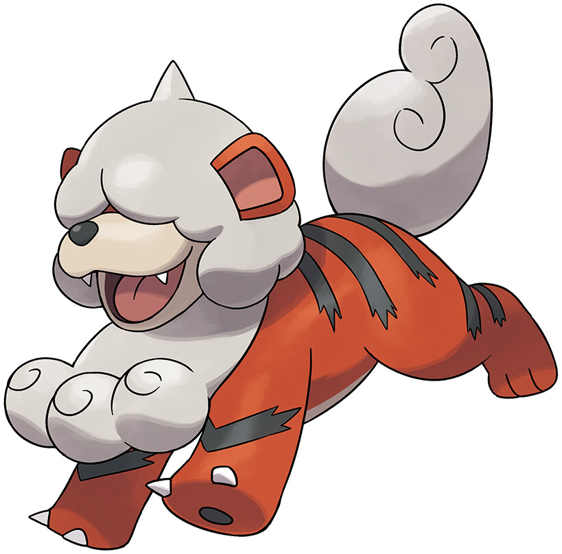 Pokémon Growlithe của vùng Hisui