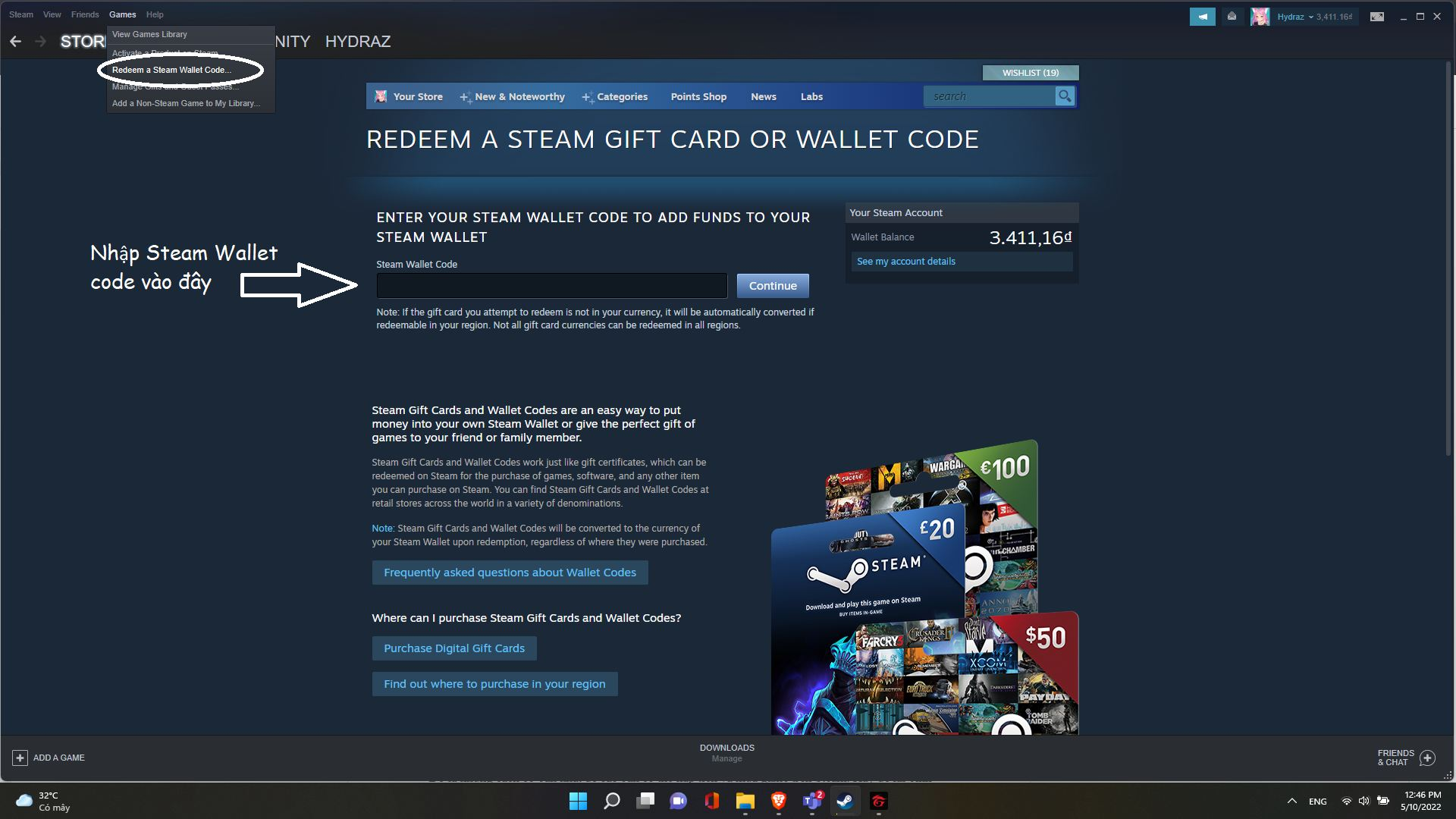 Maybe you would need this guide steam 101 c ch mua game t steam