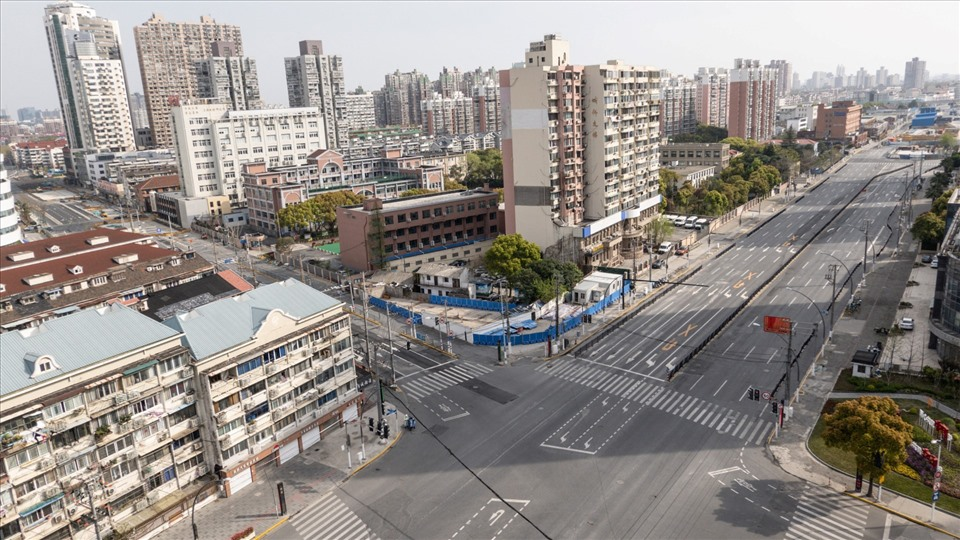 Thành phố Thượng Hải trong thời điểm bị phong tỏa vì Covid-19