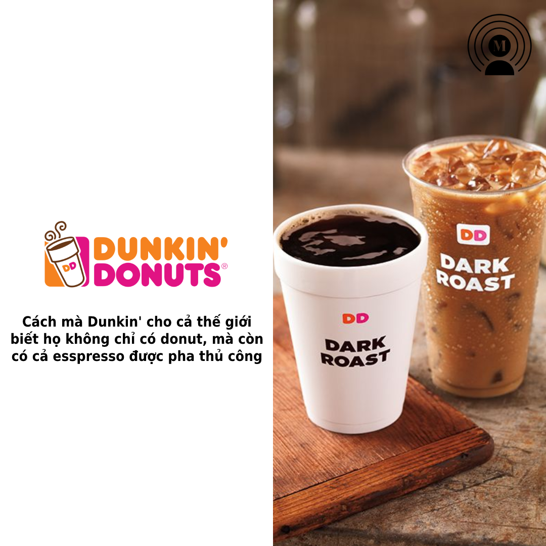 Năm 2018, Dunkin Donut quyết định ra mắt chiến dịch “Sipping Is Believing