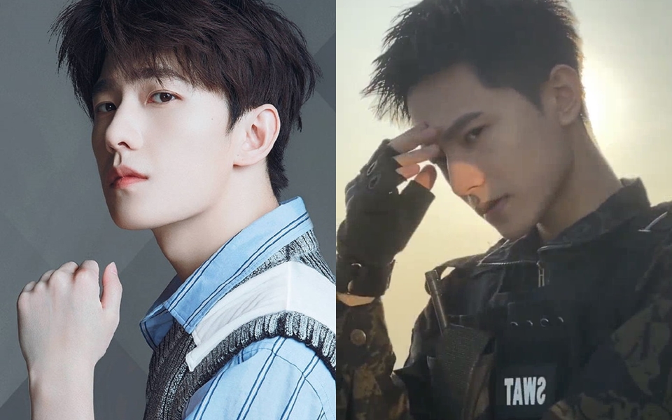Nam diễn viên Dương Dương (trái) và hotboy Douyin Đào Thúc (phải)