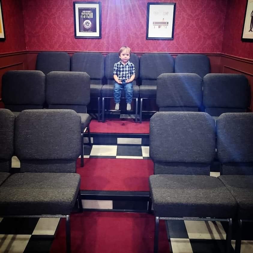 Diện tích chính thức của rạp phim này là 16,29 mét vuông (Ảnh: The Little Prince Micro-Cinema ...