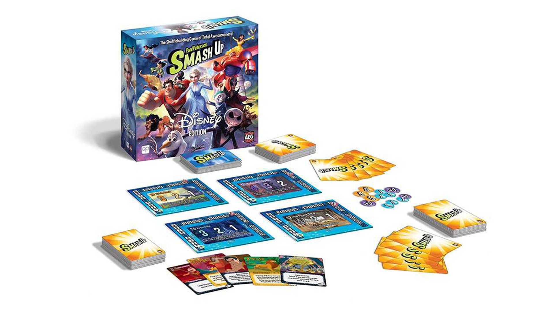 [Boardgames] Disney officially joins the boardgame universe Smash Up!
