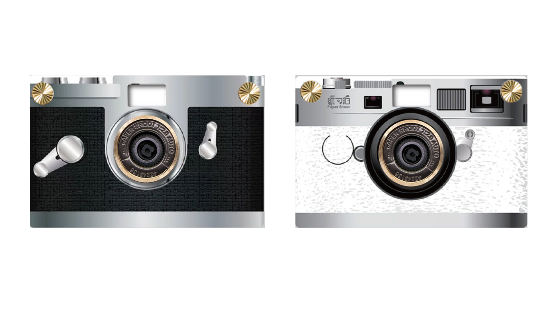 Hai phiên bản máy ảnh trong bộ sưu tập Old Lomo