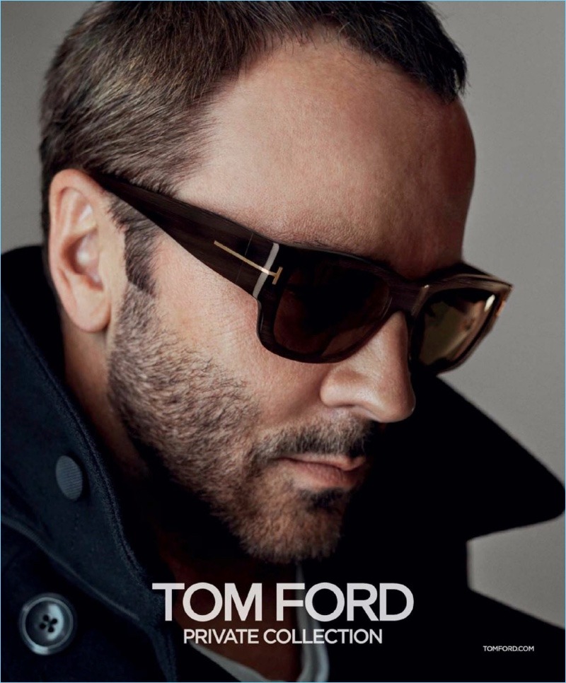 Bộ sưu tập kính mắt của thương hiệu Tom Ford. 