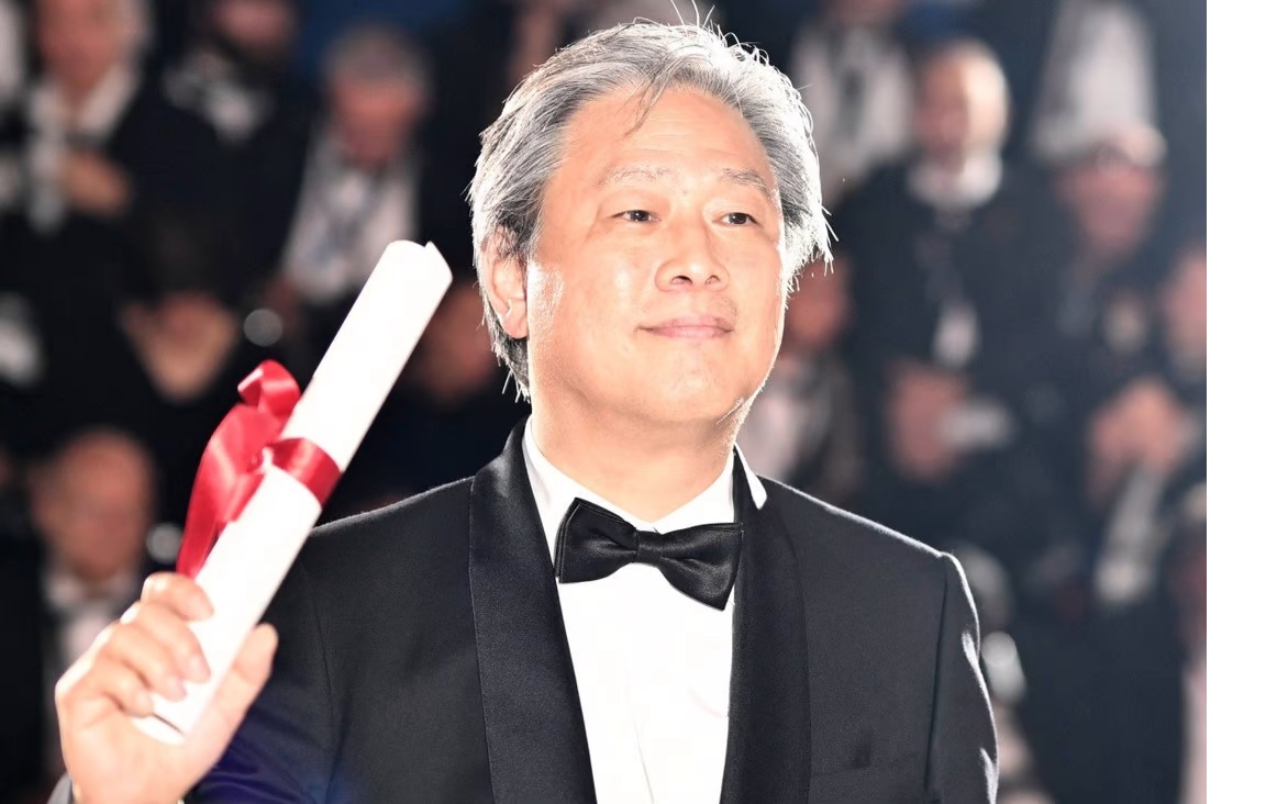 Đạo diễn Hàn Quốc Park Chan-Wook tại Liên hoan phim Cannes ở Cannes, Pháp