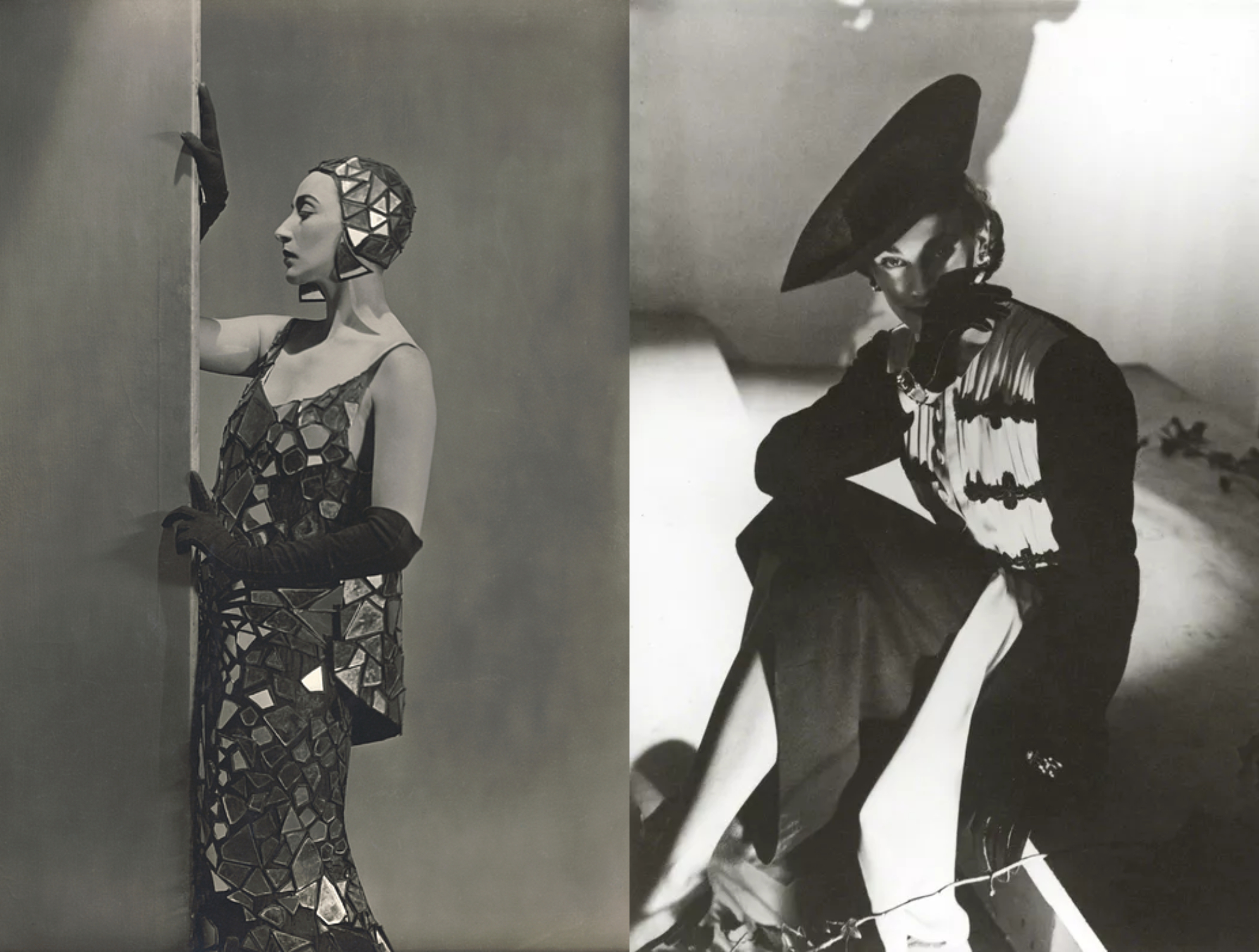 Vogue, 31/8/1929 và Vogue Pháp, 1937. Trong ảnh đều là hai khách hàng của ông.