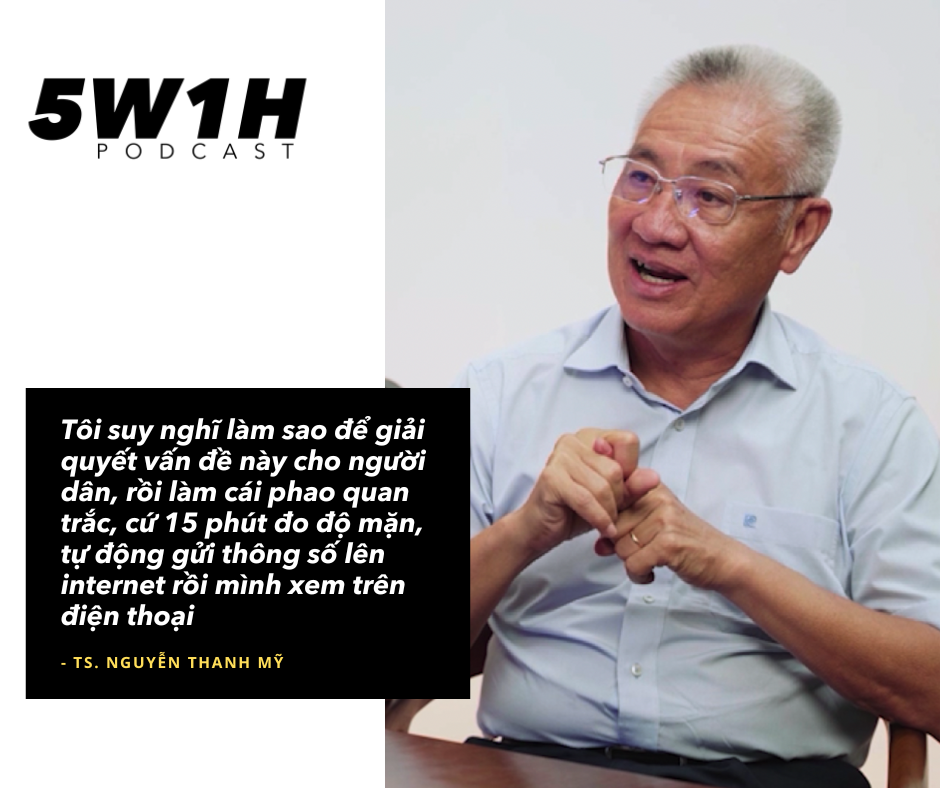 Tiến Sĩ Nguyễn Thanh Mỹ chia sẻ tại chương trình 5W1H Podcast